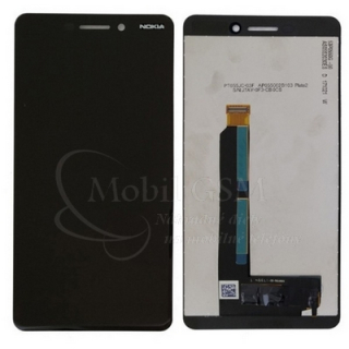 LCD displej Nokia 6.1 a Dotykové sklo - čierne