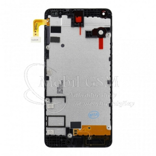 LCD displej Microsoft Lumia 550 - Dotykové sklo - Rám