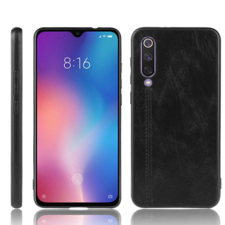 TPU prešívané kožené puzdro pre Xiaomi Mi 9 SE
