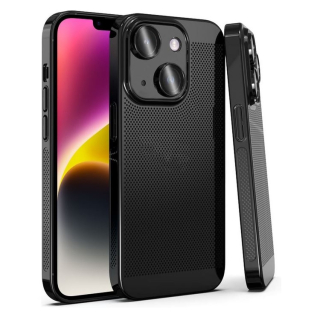 Fine Mesh Chladiace puzdro pre Apple iPhone 14 čierna