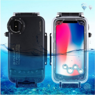Puluz vodotesné puzdro pre Apple iPhone X / XS