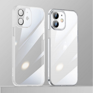 Sulada Crystal Steel Series Diamond Glass + TPU puzdro pre Apple iPhone 12