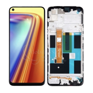 LCD Displej + Dotykové sklo + Rám Realme 7 4G