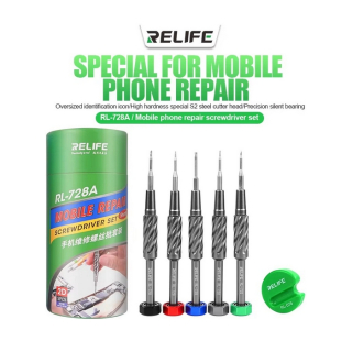 Relife RL-728A – Profesionálna sada presných skrutkovačov (5 ks)