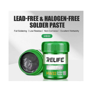 Relife HW32 – Bezolovnatá spájkovacia pasta (Lead-Free / No-Clean)