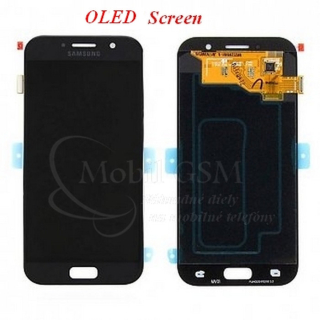 LCD displej Samsung Galaxy A5 2017 A520f - Dotykové sklo - čierne