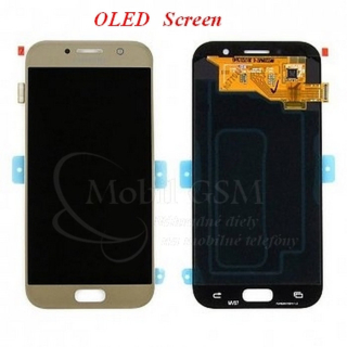 LCD displej Samsung Galaxy A5 2017 A520f - Dotykové sklo - Zlaté