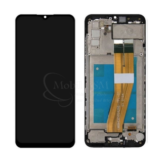 LCD Displej + Dotykové sklo + Rám Samsung Galaxy A03 A035