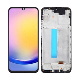 LCD Displej + Dotykové sklo + Rám Samsung Galaxy A25 5G A256b OLED