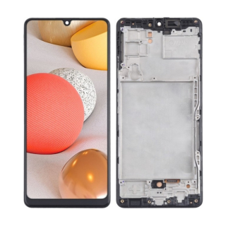 LCD Displej + Dotykové sklo + Rám Samsung Galaxy A42 5G - In-Cell