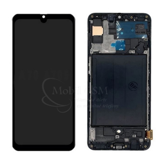 LCD Displej + Dotykové sklo + Rám Samsung Galaxy A70 A705