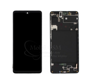 LCD Displej + Dotykové sklo + rám Samsung Galaxy A71