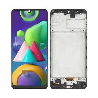 LCD Displej + Dotykové sklo Samsung Galaxy M21 M215 OLED
