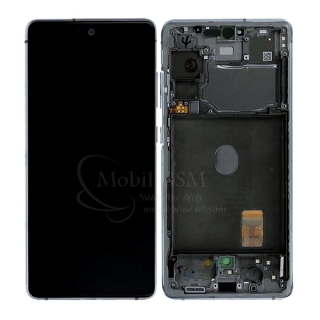 LCD Displej + Dotykové sklo + Rám Samsung Galaxy S20 FE G780F - biela OLED