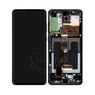 LCD Displej + Dotykové sklo + Rám Samsung Galaxy S20 Plus G985F - originál