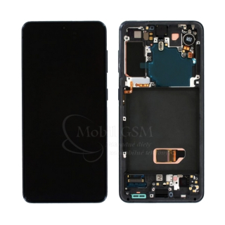 LCD Displej + Dotykové sklo + Rám Samsung Galaxy S21 G991B S+OLED
