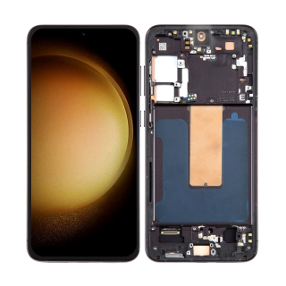 LCD Displej + Dotykové sklo + Rám Samsung Galaxy S23 Plus 5G S916B S+OLED