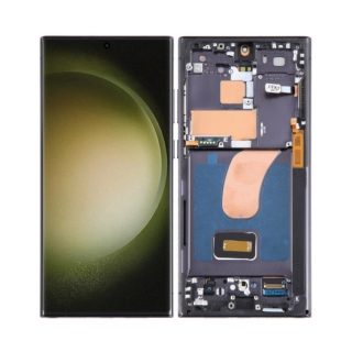 LCD Displej + Dotykové sklo + Rám Samsung Galaxy S23 Ultra 5G S918B Soft OLED (1:1 Size)