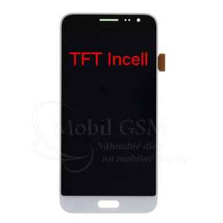 LCD displej Samsung Galaxy J3 J320f - Dotykové sklo - biele