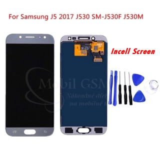 LCD displej Samsung Galaxy J5 J530 - Dotykové sklo - modré