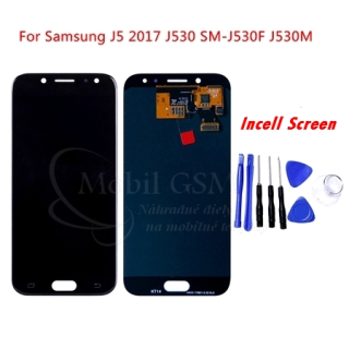 LCD displej Samsung Galaxy J5 J530 - Dotykové sklo - čierne