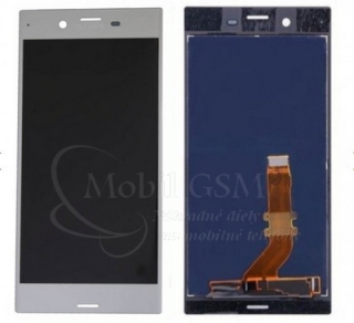 LCD displej Sony XPERIA XZ F8331 - XZ Dual F8332 - Dotykové sklo - Silver