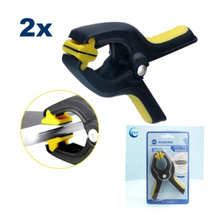 Sunshine SS-048 – Pružinové svorky na lepenie LCD a krytov (Set 2 ks)