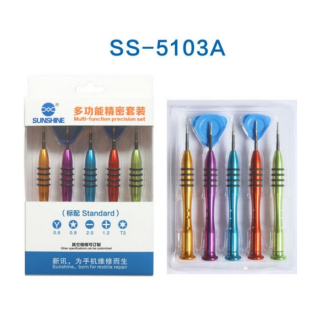 Sunshine SS-5103A – Profesionálna sada presných skrutkovačov a otváracieho náradia (7 ks)