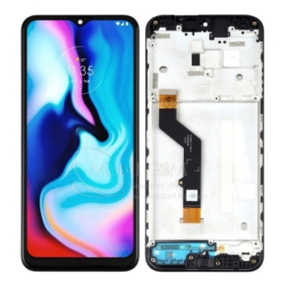 LCD Displej + Dotykové sklo + Rám Motorola Moto E7 Plus