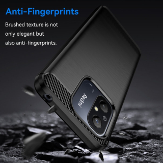 Puzdro Carbon TPU pre Xiaomi Redmi 12C