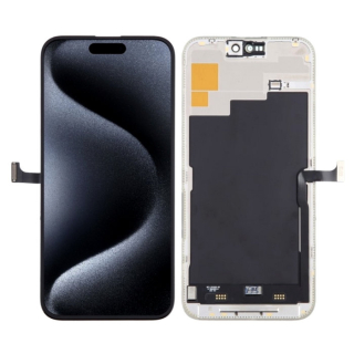 Apple iPhone 15 Pro Max - LCD Displej + Dotykové Sklo + Rám Soft OLED 120Hz