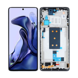 LCD Displej + Dotykové sklo + Rám Xiaomi 11T, 11T Pro originál