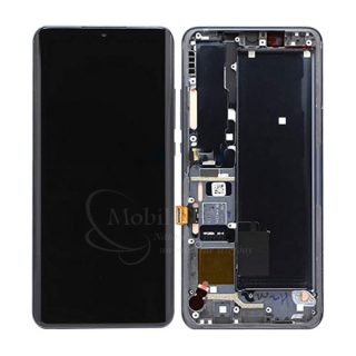 LCD Displej + Dotykové sklo a rám Xiaomi Mi Note 10, Note 10 Pro čierna