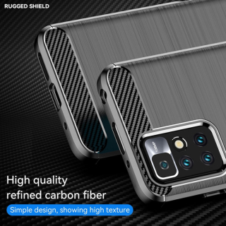 Puzdro Carbon TPU pre Xiaomi Redmi 10 2022