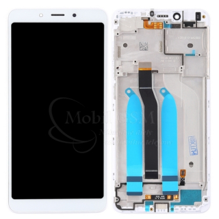 LCD displej a dotyková plocha + rám Xiaomi Redmi 6/6A biely