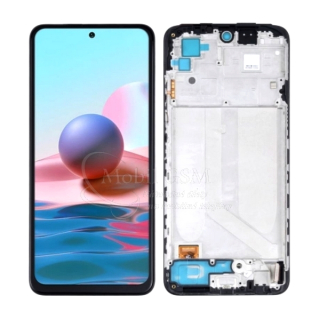 LCD Displej + Dotykové sklo + rám Xiaomi Redmi Note 10 4G/Note 10S OLED
