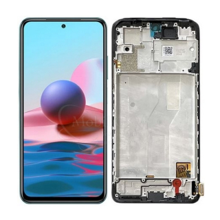 LCD Displej + Dotykové sklo + Rám Xiaomi Redmi Note 10 Pro