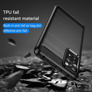 Puzdro Carbon TPU pre Xiaomi Redmi Note 11 Pro