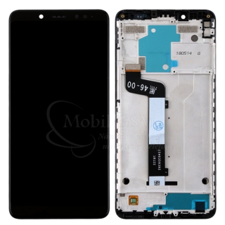 LCD displej Xiaomi Redmi Note 5 a Dotykové sklo + rám - čierne