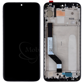 LCD displej Xiaomi Redmi Note 7 a Dotykové sklo + rám čierny