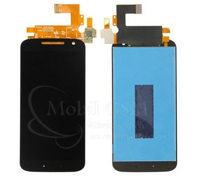 LCD displej Lenovo Moto G4 a Dotykové sklo - Čierne