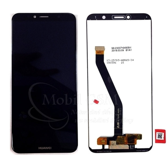 LCD Displej Honor 7A - Dotykové sklo - čierne