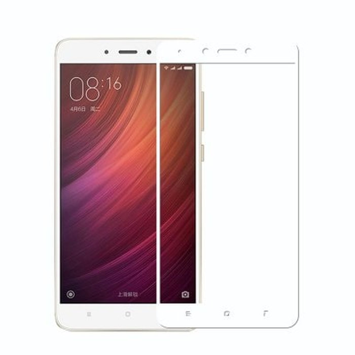 5D FULL GLUE tvrdené sklo Xiaomi Redmi Note 4X White