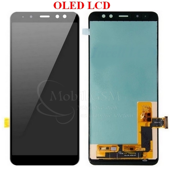 LCD Displej + Dotykové sklo Samsung Galaxy A8 2018 A530F OLED