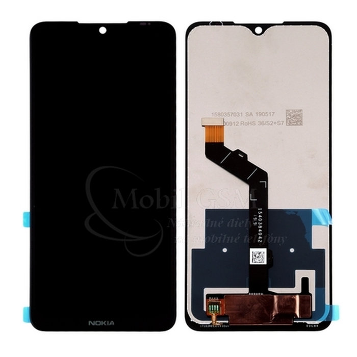 LCD displej + Dotykové sklo Nokia 6.2 čierna