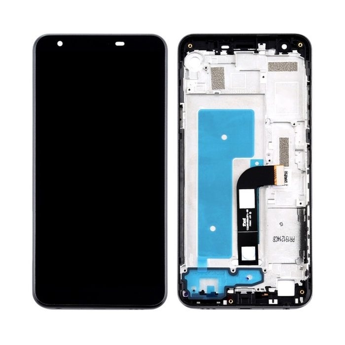 LCD displej + dotykové sklo + rám LG K30 2019 čierne
