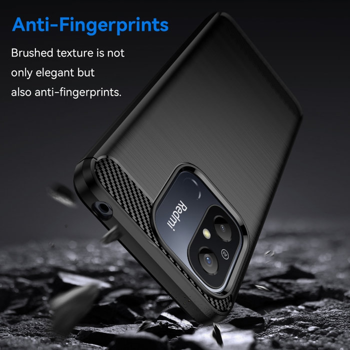Puzdro Carbon TPU pre Xiaomi Redmi 12C