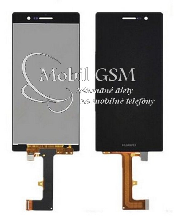 LCD Displej Huawei P7 - Dotykové sklo - čierne