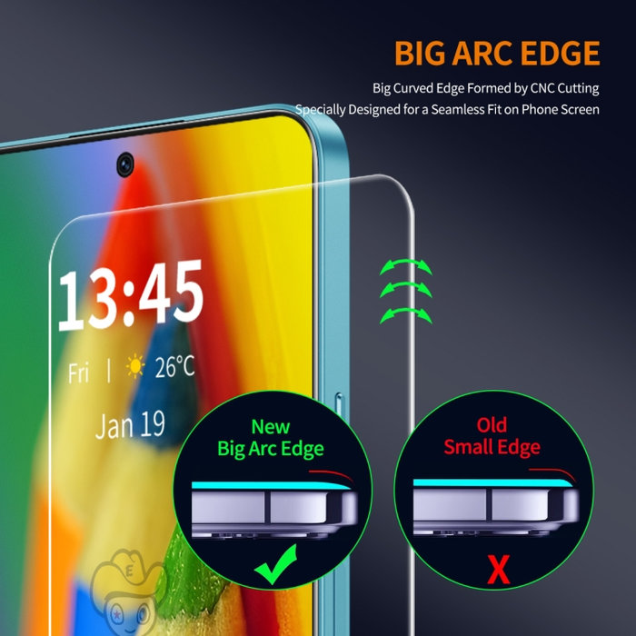 Enkay Tvrdené sklo 9H pre Xiaomi Redmi 13