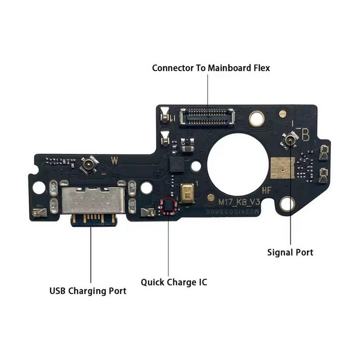 Xiaomi Redmi Note 12 5G - Flex nabijaci USB
